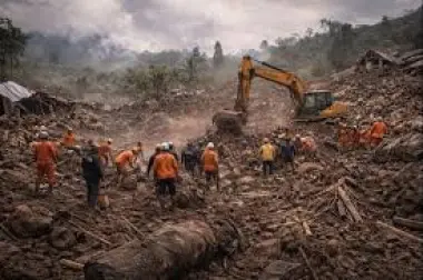 ارتفاع عدد ضحايا الانهيار الأرضي في إندونيسيا إلى 53 قتيلا