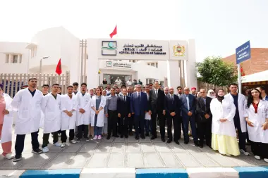 أخنوش يطلق خدمات مستشفى تمنار ويقف على تقديم مشروعين استشفائيين بإقليم الصويرة