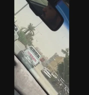 إعتداء شابين على دورية مرور بالرياض