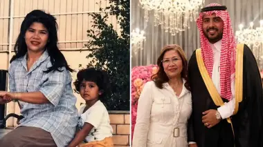 ربّته منذ أن كان رضيعاً.. فلبينية تفاجئ شاباً سعودياً في ليلة زفاف