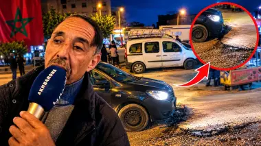 زايدة.. مواطن يناشد عامل إقليم ميدلت للتدخل.. الأشغال سالات والحفرة بقات وسط الطريق
