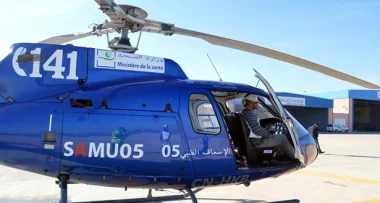 طنجة .. نقل شاب تعرض لطعنات خطيرة في القلب و الصدر بالمروحية الطبية إلى الرباط
