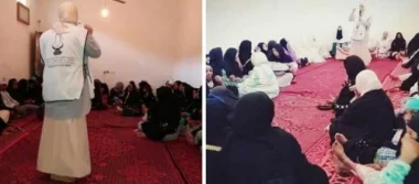 بعد انتشار صورتها وهي "تقوم بحملة انتخابية داخل مسجد"، أخت الشوباني ترد وتهاجم الصحافة