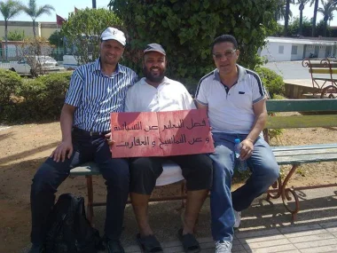 ترشُّحُنا بدون انتماء نقابي كان هدفه اثارة الانتباه لمعاناة رجل التعليم