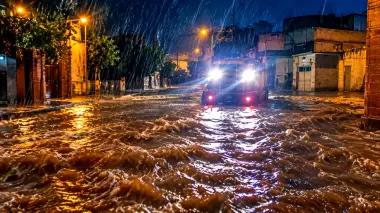 بومية-ميدلت.. أمطار غزيرة تتسبب في فيضانات وتُثير القلق في صفوف الساكنة