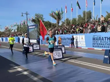 ندوة صحفية لتقديم الدورة 36 لماراثون مراكش الدولي