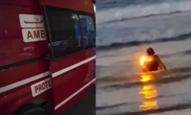 العثور على جثة "التيكتوكر" الذي أشعل النار في ملابسه وألقى بنفسه في البحر بطنجة!
