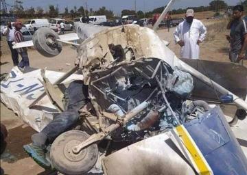 تطورات جديدة في حادث سقوط طائرة بالقنيطرة
