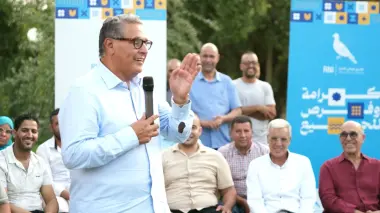 أخنوش من تمزوزت: حزب "الأحرار" يراهن على التنمية الترابية والتشغيل في برنامجه