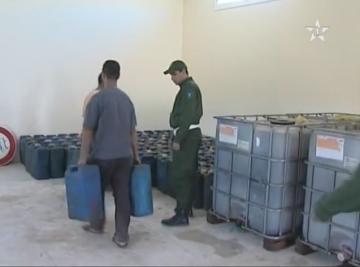 حجز بنزين مهرب بالجهة الشرقية