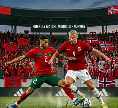 القنوات الناقلة لمباراة المغرب والنرويج الودية استعداداً لمونديال 2026