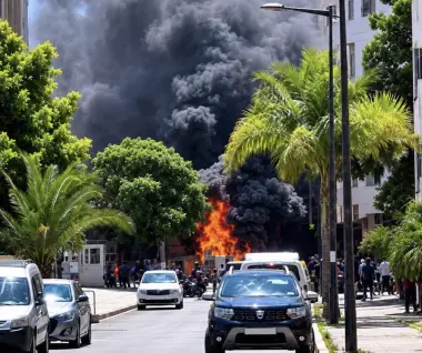العيد يتحول إلى مأساة.. انفجار قنينة غاز لـ"تشويط الرؤوس" يتسبب في حريق مهول بطنجة