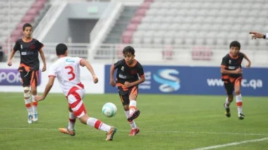 المنتخب المغربي في الرتبة الثانية لبطولة (كأس ج) لكرة القدم بالدوحة