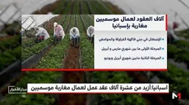 اسبانيا.. أزيد من عشرة ألاف عقد عمل لعمال مغاربة موسميين