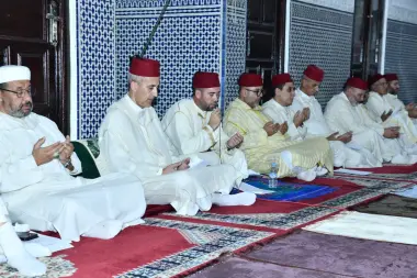 عامل وزان يترأس حفل إحياء الذكرى 28 لوفاة المرحوم الملك الحسن الثاني بمسجد محمد السادس