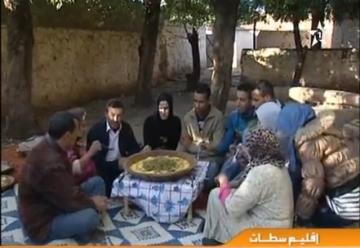 أكلة طبق باداس بإقليم سطات