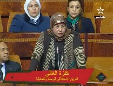 النائبة البرلمانية كنزة الغالي تساءل الوزير المنتدب المكلف بالجالية  حول الوضعية الصعبة لمغاربة البرازيل