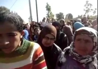 احتجاج على تزوير الانتخابات بالفقيه بن صالح 