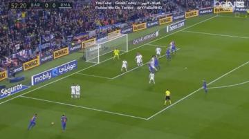هدف برشلونة أمام الريال : سواريز