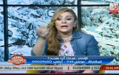 مذيعة مصرية تشرح سبب طرد ضيفها "الملحد" على الهواء