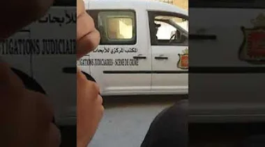 لحظة اعتقال شابين ببني ملال من طرف لبسيج
