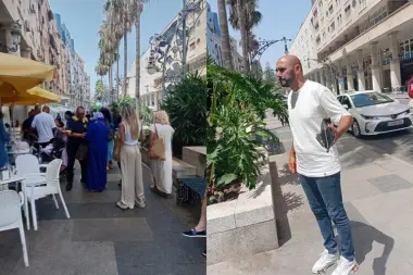 الركراكي يقوم بزيارة خاطفة إلى مدينة سبتة ويلتقي أصدقائه وأفراد عائلته(صور)