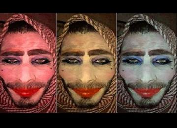 تنكر كامرأة ونسي شاربه... هذا هو أغبى داعشي اعتقل في الموصل (صور)