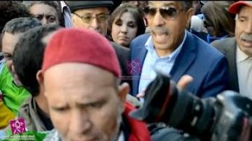 الاعتداء على صحفيين بالمسيرة العمالية بالبيضاء امام اعين موخاريق