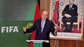 رئيس الفيفا "فخور" بالمشاركة في احتفالات عيد العرش المجيد