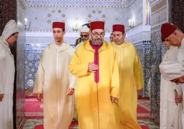 أمير المؤمنين يترأس حفلا دينيا إحياء لليلة القدر المباركة