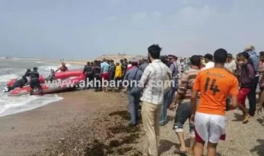 عاجل : شاطئ الصخيرات يلفظ جثة أخرى لإحدى ضحايا فاجعة الصخيرات و هذه هويتها