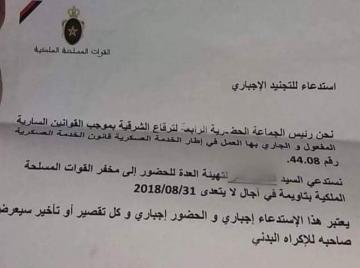 هذه حقيقة انطلاق عملية استدعاء الشباب للتجنيد الإجباري