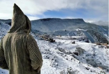 مقاييس  التساقطات الثلجية المسجلة بالمملكة