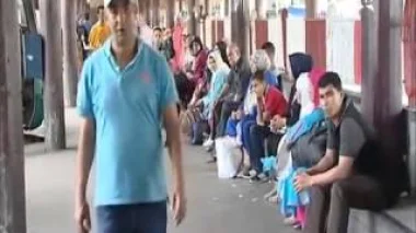 داخل المحطة الطرقية بالرباط