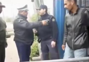 جمركي مغربي يذل شرطي إسباني بمدينة مليلية المحتلة بعد تخطيه الحدود