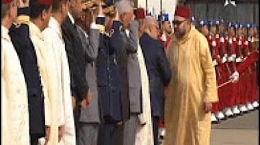 لحظة مغادرة الملك محمد السادس أرض الوطن متوجها إلى إثيوبيا