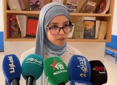 بمعدل 19.34.. التلميذة "سارة أبو زيد" تحقق أعلى معدل بجهة فاس مكناس