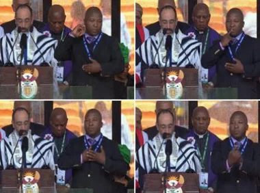 مترجم جنازة مانديلا: عانيت لبعض الوقت من انفصام في الشخصية 