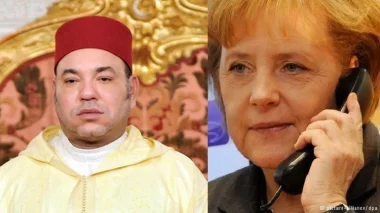 الملك محمد السادس يبعث رسالة تهنئة إلى ميركل و هذا ما جاء فيها
