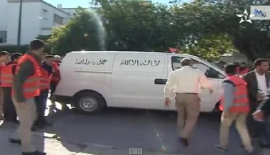 نقل جثمان باها الى منزل بنكيران