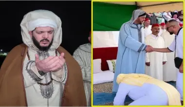بعد واقعة "تقبيل القدم".. طريقة ابن عجيبة تخرج عن صمتها وتوضح حقيقة ما جرى