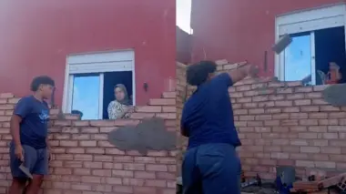 بناء سور أمام نافذة الجيران كاد يتحول إلى فاجعة بحي برينسيبي بسبتة