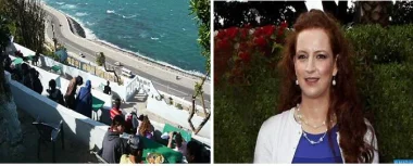 الأميرة للاسلمى تفاجئ الطنجاويين و تزور مقهى "الحافة" الشهير