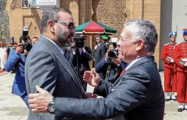 برقية من الملك محمد السادس إلى عاهل الأردن على إثر الهجوم الإرهابي الذي استهدف كنيسة بمحافظة الكرك