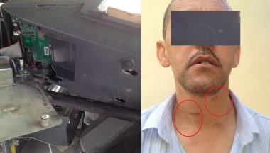السيبة والاجرام ...شخص يعتدي على سائق حافلة بفاس ويخرب آلة التذاكر ويلوذ بالفرار