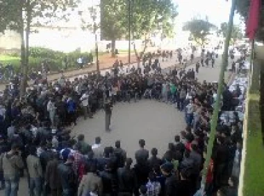 تدخل أمني في حق مسيرة طلابية بفاس