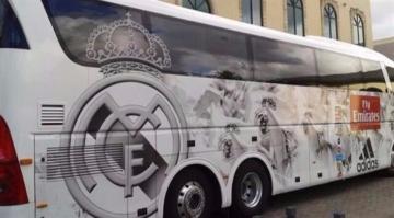 ريال مدريد يصل كاتالونيا متخفياً