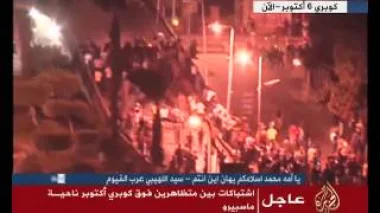 فيديوهات خطيرة عن الاشتباكات بين مؤيدي مرسى و معارضيه