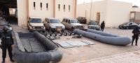 العيون: توقيف شخصين متورطين في الهجرة السرية والاتجار بالبشر.. تفاصيل المحجوزات(صور)