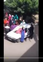 توليد امرأة وسط الطاكسي في قلب مستشفى أسفي